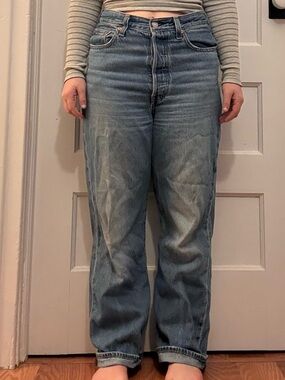 Levi's Women's Ribcab Straight Leg Jeans size 28